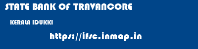 STATE BANK OF TRAVANCORE  KERALA IDUKKI    ifsc code